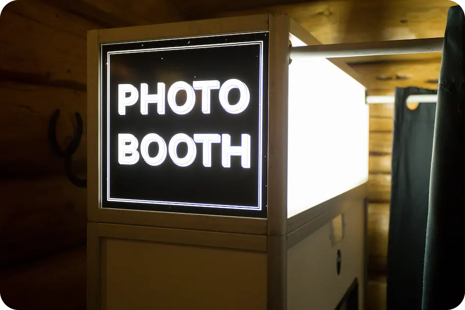 photobooth pour une soirée d'entreprise