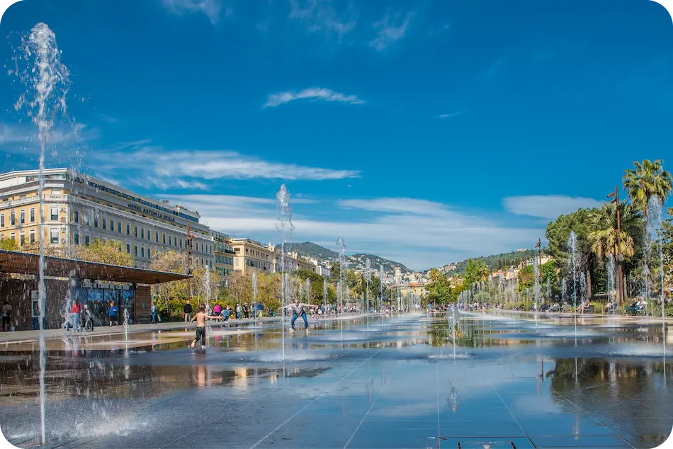 centre ville de Nice pour un séminaire